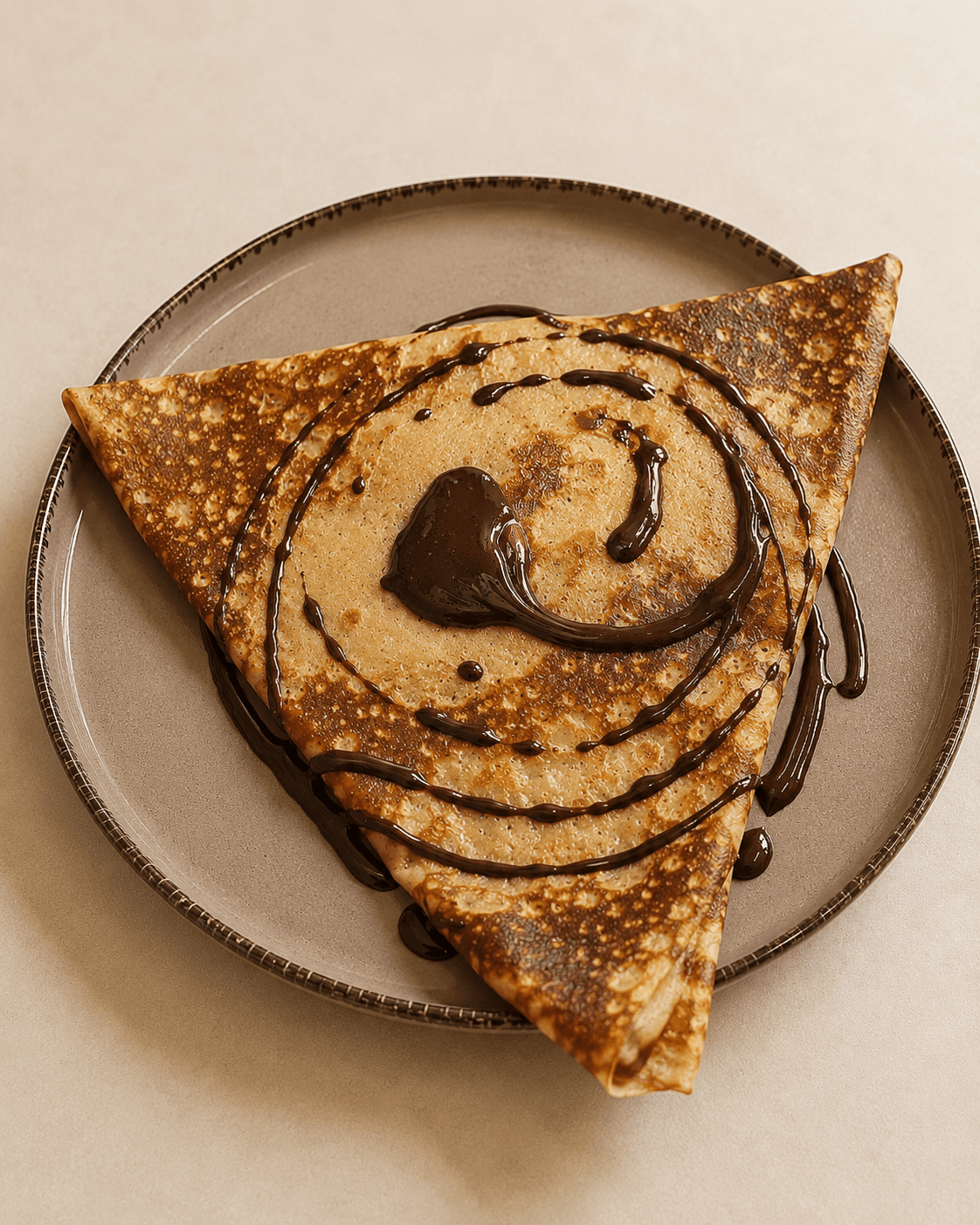 Crêpe au chocolat — La Duchesse Anne